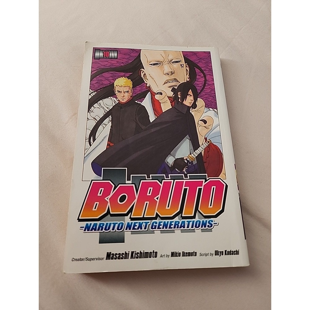 VIZ Media Boruto Manga Kids Vol 10 Multicolor Anime Shonen Jump Graphic Novel